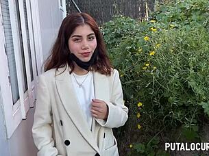 hot latina marina gold caught suckin cock on street then fucked hard