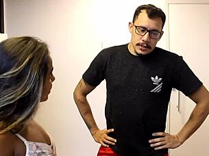 Ever dreamed of your wife licking a pornstar's swollen pussy in lingerie foreplay?