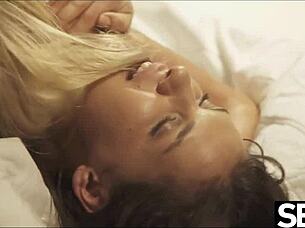 naked lesbians massage licking slick pussies to intense orgasms