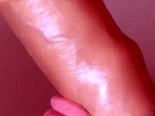 Japanese milf curious about big cumshot porn tastes up close