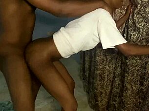 Ebony Babe Explodes in Orgasm Frenzy!