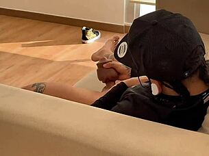 stepmom catches masturbation steals virginity with creampie