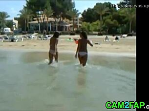 i love spotting those great teen tits on the beach