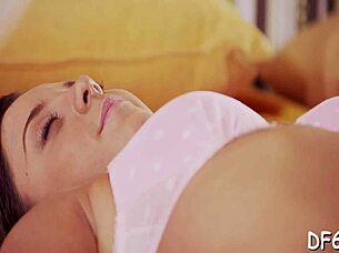 hymen barely holds as young russian teens tongue suck rough on huge cocks close up