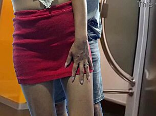 Stranger Rubs Student Ass Publicly From Behind