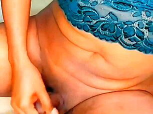 Caged Shemale Endures Deep Anal Fuck to Explosive Orgasm