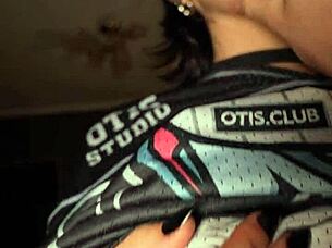 stepsis teen blows stepbro monster cock cumshot pov