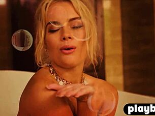 all natural big tit bubble butt milf alana wolfe strips posing nude