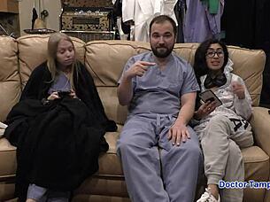 fuck yeah! dr tampa owns jasmine rose's cheerleader body!