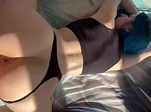 why does this lesbian crave doggy dick and creampie inside?