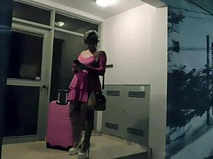 Latina Milf Fisted Squirt Orgasm After Husband Kicks Her Out