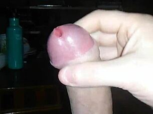 he jerks off to steamy transsexual clips