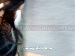 Best friend sneaks off party for bathroom quickie