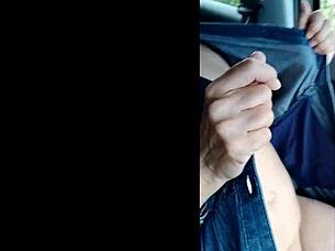 i wanked so hard at the public layby wishing van guys watched me explode