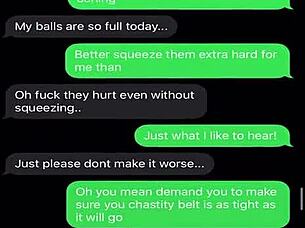 how does it feel sexting while i emasculate your sissy bitch soul?