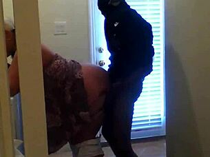 Homemade interracial bathroom sex tape