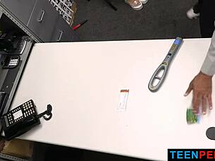 officer catches teen thief and punishes hard