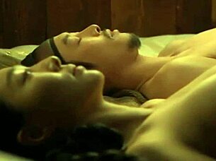 Korean babe kisses slave in steamy bdsm scene 💋🔥