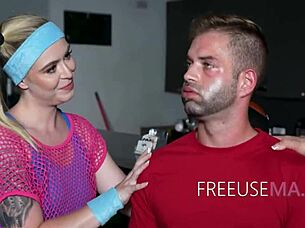 imagine freeusing gym babes during workout