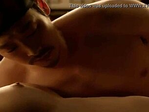 Korean babe kisses slave in steamy bdsm scene 💋🔥