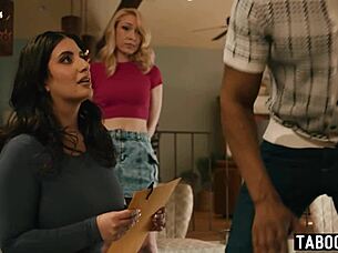 bbc hubby pounds milf wife and her lesbian gf lily labeau