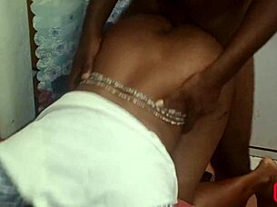 dripping tight pussy takes brutal doggystyle pounding