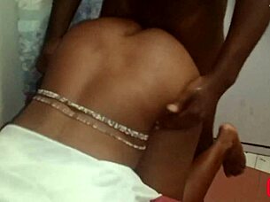 dripping tight pussy takes brutal doggystyle pounding