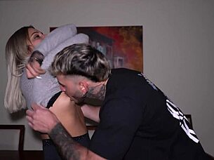 rough anal creampie big ass blonde homemade pov