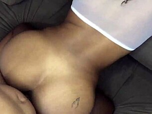 sexy neighbor takes thick cock deep in tight pussy