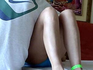 stepson unloads big cumshot on beach milf ass