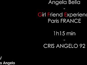Angela's Sensual Girlfriend Experience In Paris Creampie Fuck