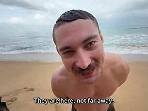 shipwreck survivors: pirates claim tight blonde sailors' pleasures