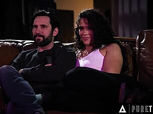 homeless voxxx tricks married stud into sloppy deepthroat blowbang