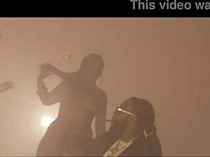 hey, check out damedot's yeah stripper vibing to that hot music video striptease 🔥