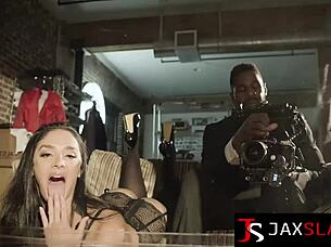 Sheena Ryder Teases Rides Big Black Cock