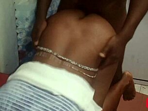 dripping tight pussy takes brutal doggystyle pounding