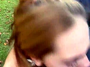 Cum-Hungry Forest Whore!