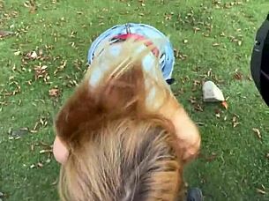 Cum-Hungry Forest Whore!