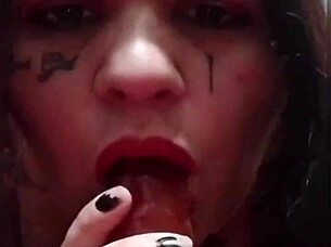 argentina's submissive tattooed short hair whore bdsm