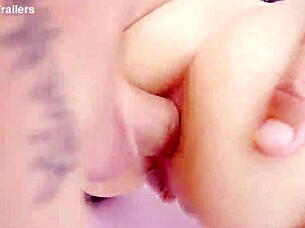 lul la mar swallows cum after webcam anal training session