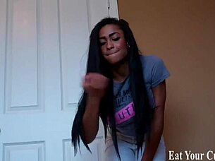 Swallow your cum completely this time CEI instructions