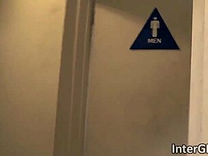 ebony babe fingers pussy blows monster cock gloryhole