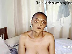 granny hooked on anal creampie worship