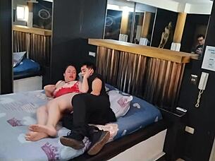 Burglar Breaks In And Pounds Big Ass Stepmom Hard!