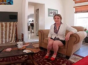 curvy milf loses bet and takes stepson's thick cock in her ass