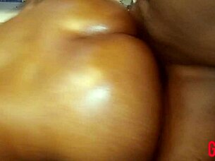 hot oiled mature bent over doggystyle screaming on monster cock desk