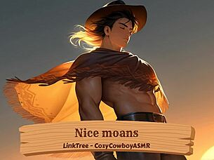 guy moans tasty during hot solo orgasm 😏