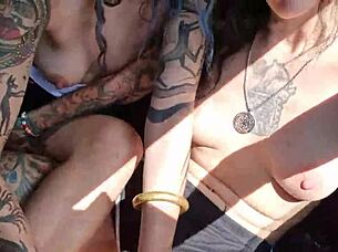 Stranded Hitchhikers Share Ride with Outdoor Fun