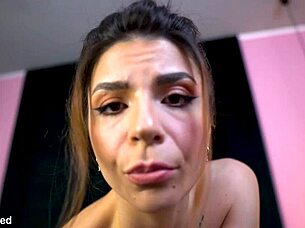 impotent fraier humiliated by goddess joi closeup