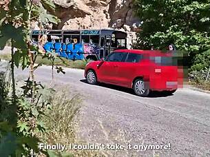 Stranded Hitchhikers Share Ride with Outdoor Fun